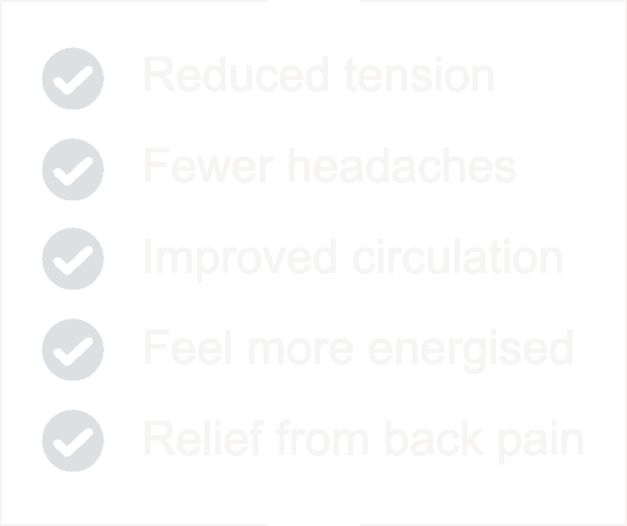 Chair brochure health benefits