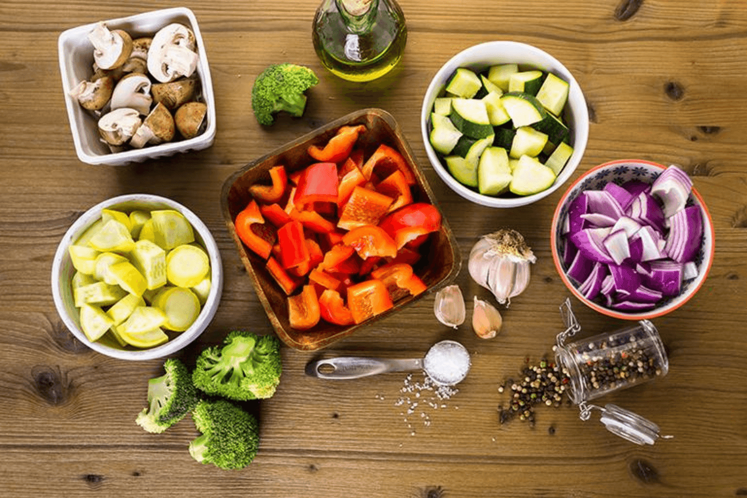 Vegetable on a table