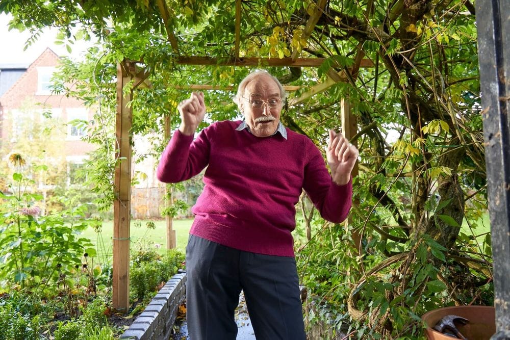 Jack from the TV Advert Dancing Outside