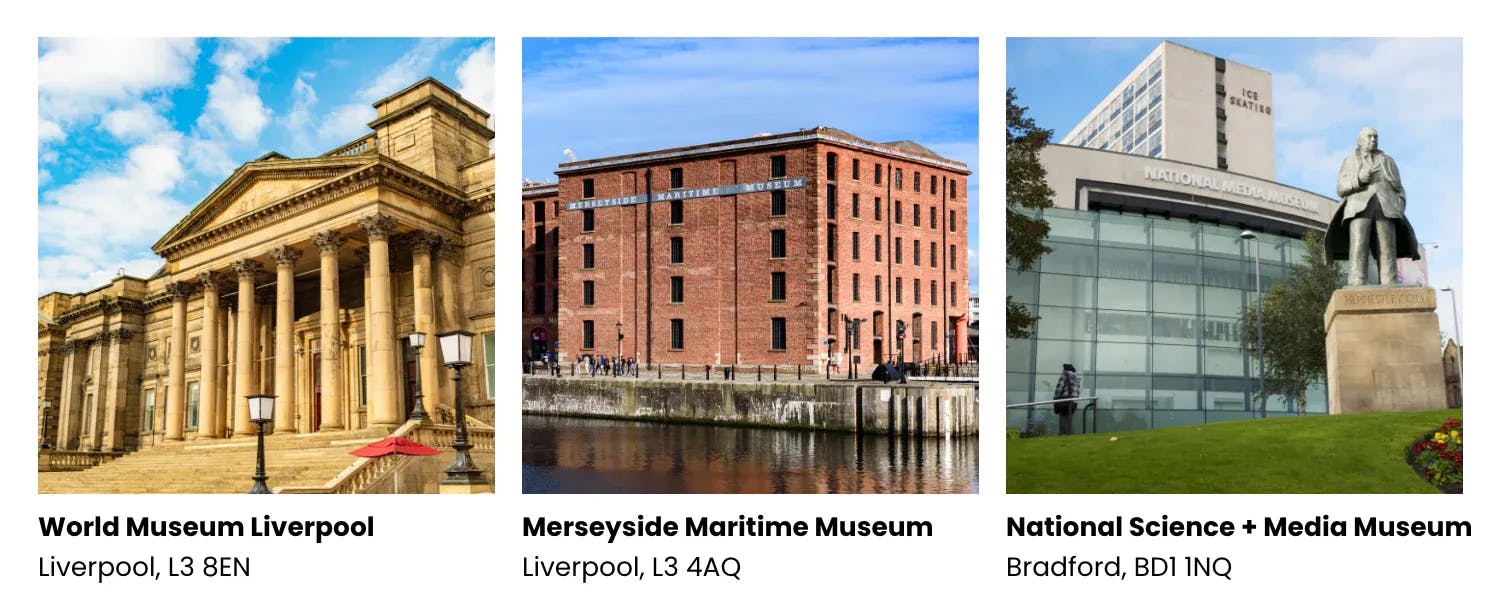 Museums in the North of England