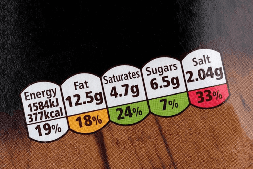 Salt Basic Label How much salt is too much? | Oak Tree Mobility
