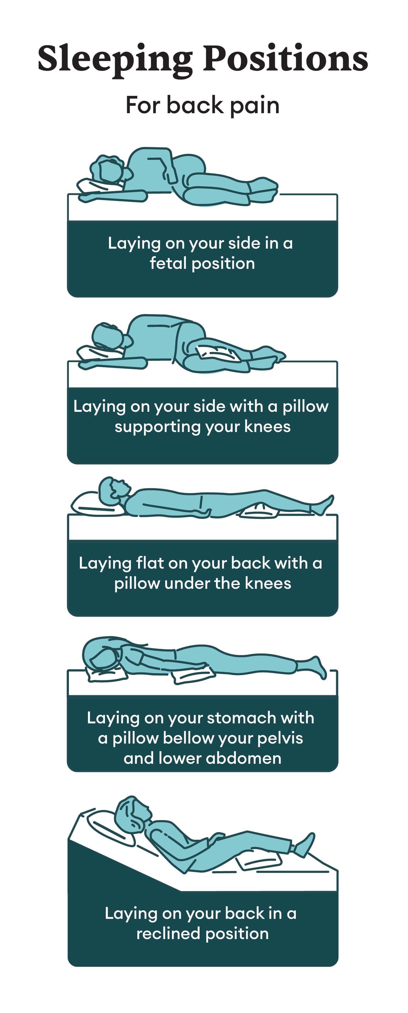 Best sleeping positions to ease a pinched nerve | Oak Tree Mobility